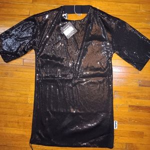Lotto Designer sequins dress.
